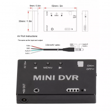 FPV записуючий пристрій Mini DVR Video Audio Recorder \ рекордер
