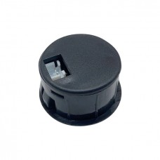 Цифровий вольтметр врізний круглий DC4 — 100V D30 червоні цифри