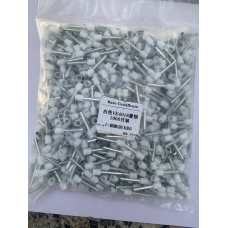 Наконечник трубчастий VE4018 - 4-18 мм з ізоляцією 1000шт білий