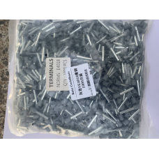 Наконечник трубчастий VE4018 - 4-18 мм з ізоляцією 1000шт сірий