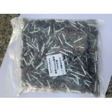 Наконечник трубчастий VE4018 - 4-18 мм з ізоляцією 1000шт коричневий