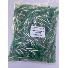 Наконечник трубчастий VE4018 - 4-18 мм з ізоляцією 1000шт зелений