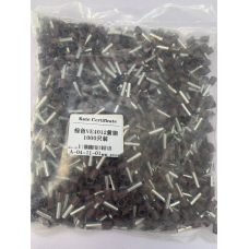 Наконечник трубчастий VE4012 - 4-12 мм з ізоляцією 1000шт коричневий