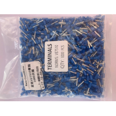 Наконечник трубчастий VE7510 - 0,75-10 мм з ізоляцією 1000шт синій