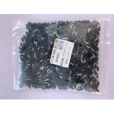 Наконечник трубчастий VE7506 - 0,75-6 мм з ізоляцією 1000шт чорний