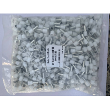 Наконечник трубчастий VE6010 - 6-10 мм з ізоляцією 1000шт білий