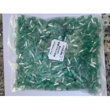 Наконечник трубчастий VE6010 - 6-10 мм з ізоляцією 1000шт зелений