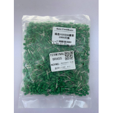 Наконечник трубчастий VE0508 - 0,5-8 мм з ізоляцією 1000шт зелений