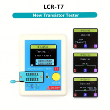 Тестер радіокомпонентів LCR-TC7, вимірювач esr lcr, atmega324pa Тестер радіокомпонентів LCR-TC7, вимірювач esr lcr, atmega324pa