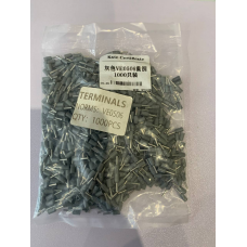 Наконечник трубчастий VE0506 - 0.5-6 мм з ізоляцією 1000шт сірий