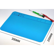 Килимок органайзер на робочий стіл TE-509 30 см на 20 см (силіконовий антистатичний термостійкий)