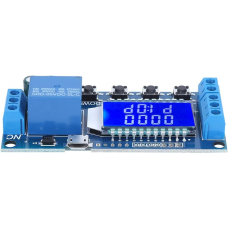 Циклічний таймер затримки із РК-дисплеєм, реле часу XY-LJ02 5-30В Циклічний таймер затримки із РК-дисплеєм, реле часу XY-LJ02 5-30В