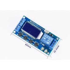 Циклічний таймер затримки із РК-дисплеєм, реле часу XY-LJ02 5-30В Циклічний таймер затримки із РК-дисплеєм, реле часу XY-LJ02 5-30В