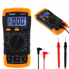 Мультиметр Aneng AN-A830L вимірювання: V, A, R