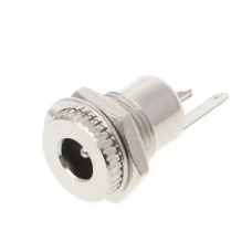 Гніздо живлення DC099 5,5 * 2,1 цинкове, струм 10А max
