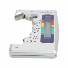 Тестер акумуляторів, батарейок BT-886 LCD BATTERY TESTER, AA, AAA, 9 В, R14, R20, CR, LR (Білий) Тестер акумуляторів, батарейок BT-886 LCD BATTERY TESTER, AA, AAA, 9 В, R14, R20, CR, LR (Білий)