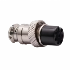 Роз'єм циліндричний GX16 8pin (мама+тато)