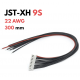 Балансувальний кабель для акумуляторів JST-XH 9S 22 AWG 30 см