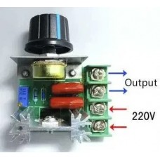 Регулятор потужності AC — димер 2000 W 220V фазовий симісторний BTA-16