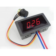 Цифровий ШІМ — контролер керування, регулятор обертів двигуна ZFX-1865 6-30 V, 0-100%, 6A