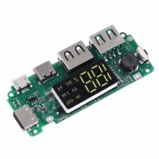 Плата Power bank контроллер Type C, Lightning 5V 2.4A зарядки Li-ion USB, micro-USB