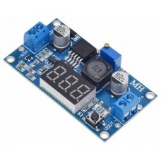 Перетворювач напруги знижувальний DC — DC на LM 2596S з дисплеєм