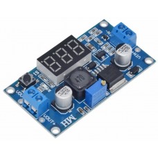 Перетворювач напруги знижувальний DC — DC на LM 2596S з дисплеєм