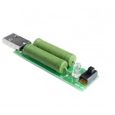 USB-навантажний резистор 2 режими 1 ампер/2 Ампери USB-навантажний резистор 2 режими 1 ампер/2 Ампери