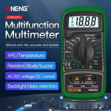 Цифровий мультиметр Aneng AN8205C зелений