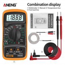 Цифровий мультиметр Aneng AN8205C жовтий