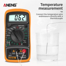 Цифровий мультиметр Aneng AN8205C жовтий