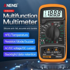 Цифровий мультиметр Aneng AN8205C жовтий