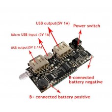 Контролер для повербанка power bank з дисплеєм H913