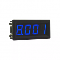 Цифровий вольтметр DC 0-99,99 у (100 в), 4-розрядний, 0,56 дюйма, 3-дротовий, з регулюванням (сині цифри)