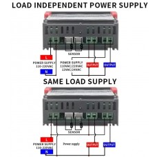 Терморегулятор STC 3008 (від -55 до 110 °C 12V) Терморегулятор STC 3008 (від -55 до 110 °C 12V)