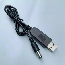 Кабель шнур 5v на 9v, з перетворювачем для роутера DC 5.5 х 2.1 від павербанка usb
