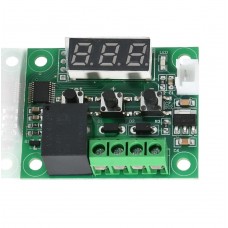 Терморегулятор цифровий W1209 12В із синім індикатором