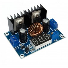 DC-DC Перетворювач знижувальний, модуль на XL4016E1 4-38V / 1.25-36V 8A (XH-M404) з вольтметром