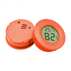 Термометр-гігрометр цифрової міні для будинку/квартири/теплиці/тераріуму (Orange)