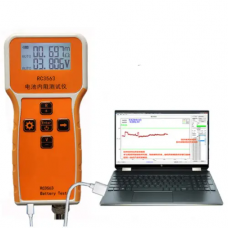 Тестер внутрішнього опору акумуляторів міліомметр RC3563 200ом 100в затискач Кельвіна + зонд