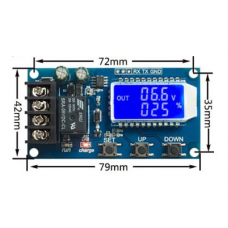 Універсальний контролер заряду XY-L10A акумуляторних батарей з індикатором, 6-60В, 10A Універсальний контролер заряду XY-L10A акумуляторних батарей з індикатором, 6-60В, 10A